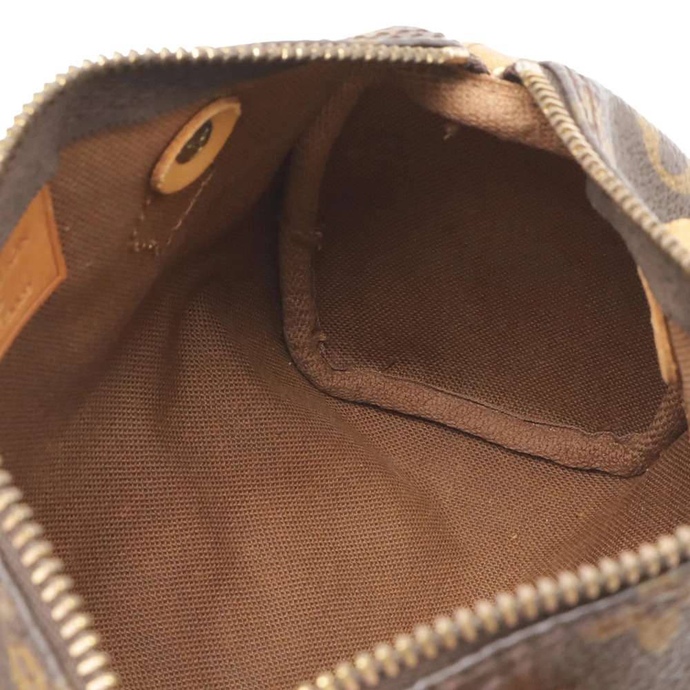 LOUIS VUITTON Brown Monogram Mini Speedy Pouch - Picture 8 of 10